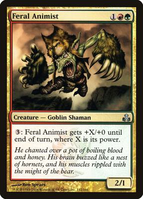 Feral Animist card from Guildpact