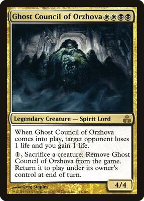 Ghost Council of Orzhova card from Guildpact