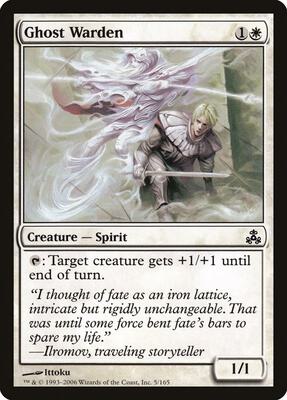 Ghost Warden card from Guildpact