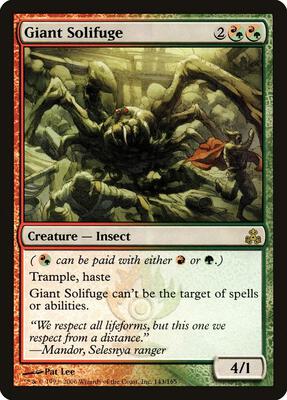 Giant Solifuge card from Guildpact