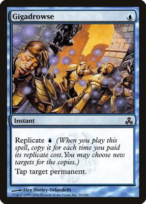 Gigadrowse card from Guildpact