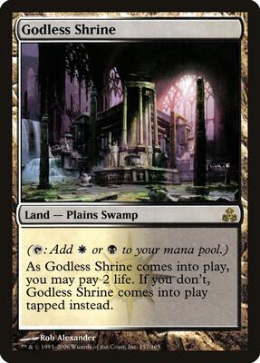 Godless Shrine card from Guildpact