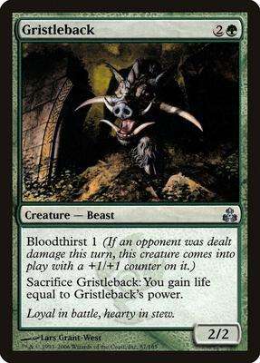 Gristleback card from Guildpact
