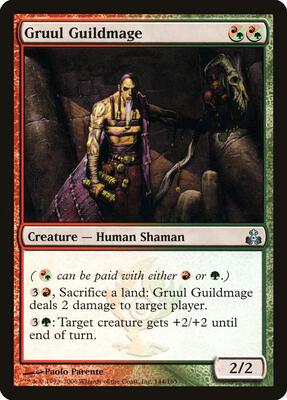 Gruul Guildmage card from Guildpact