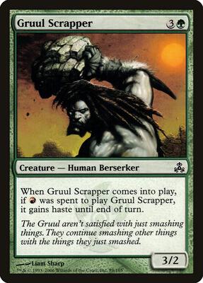 Gruul Scrapper card from Guildpact