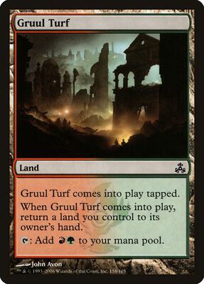Gruul Turf card from Guildpact