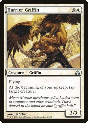 Harrier Griffin card from Guildpact
