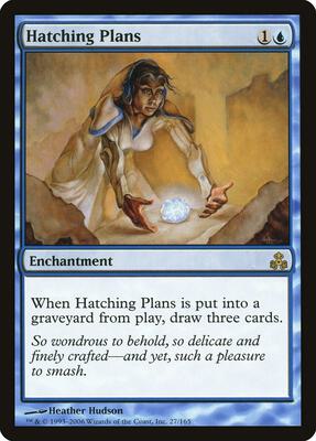 Hatching Plans card from Guildpact