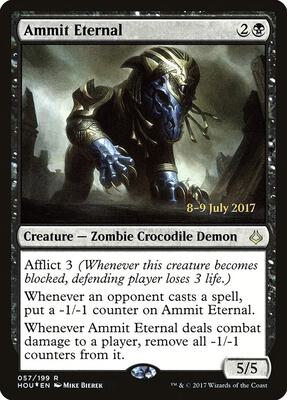 Ammit Eternal card from Prerelease Cards