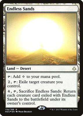 Endless Sands card from Prerelease Cards