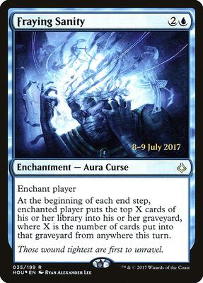 Fraying Sanity card from Prerelease Cards