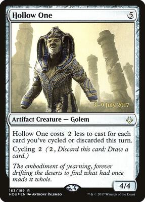 Hollow One card from Prerelease Cards