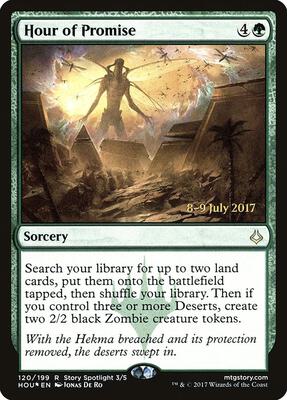 Hour of Promise card from Prerelease Cards