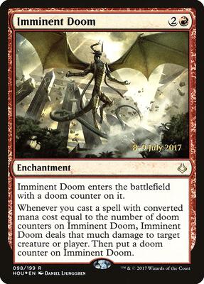 Imminent Doom card from Prerelease Cards