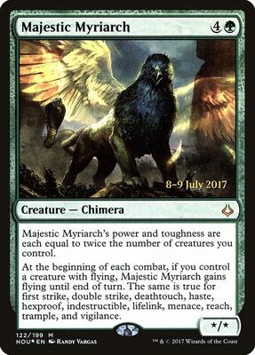 Majestic Myriarch card from Prerelease Cards