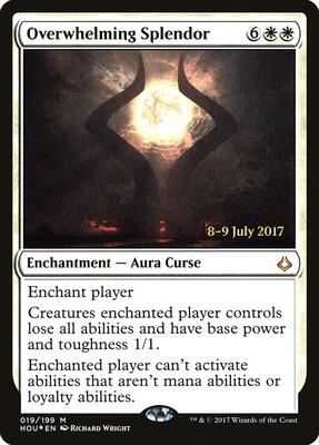 Overwhelming Splendor card from Prerelease Cards