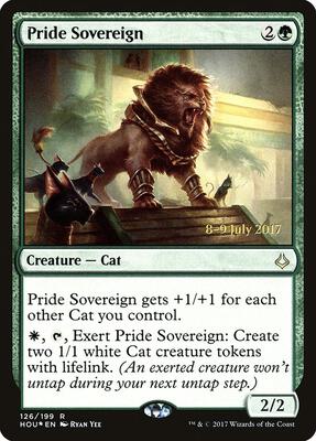 Pride Sovereign card from Prerelease Cards