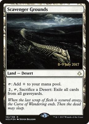 Scavenger Grounds card from Prerelease Cards
