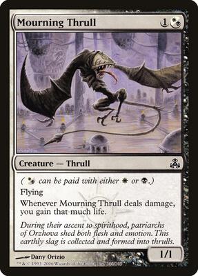 Mourning Thrull card from Guildpact