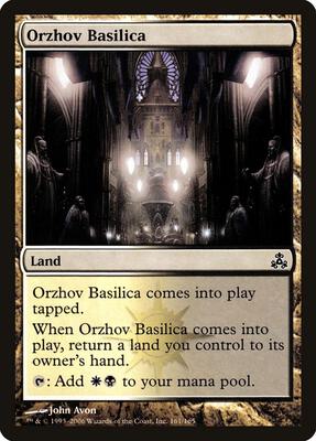 Orzhov Basilica card from Guildpact