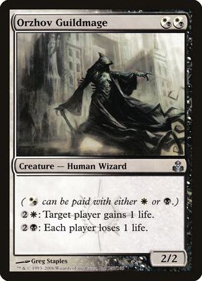 Orzhov Guildmage card from Guildpact