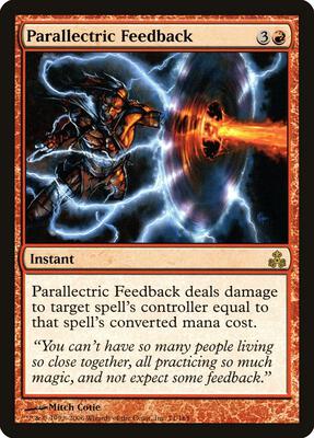Parallectric Feedback card from Guildpact
