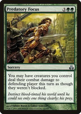 Predatory Focus card from Guildpact