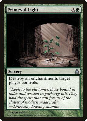 Primeval Light card from Guildpact