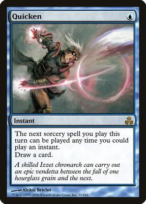 Quicken card from Guildpact