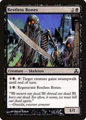 Restless Bones card from Guildpact