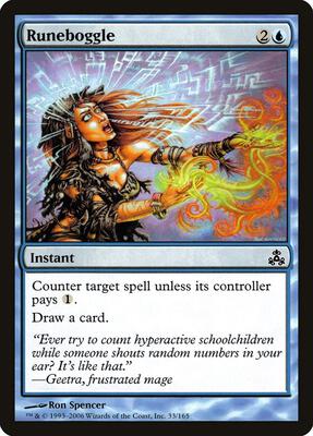 Runeboggle card from Guildpact