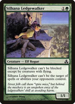 Silhana Ledgewalker card from Guildpact