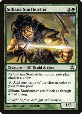 Silhana Starfletcher card from Guildpact