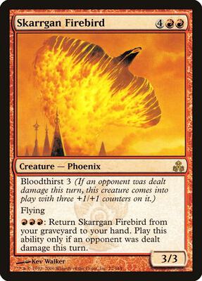 Skarrgan Firebird card from Guildpact
