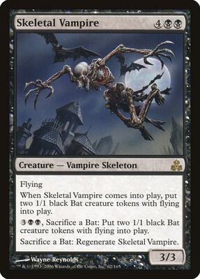 Skeletal Vampire card from Guildpact