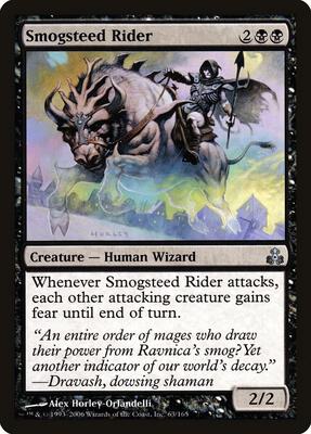 Smogsteed Rider card from Guildpact