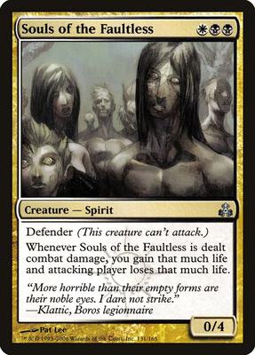 Souls of the Faultless card from Guildpact
