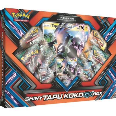 Shiny Tapu Koko GX Box card from SM - Guardians Rising