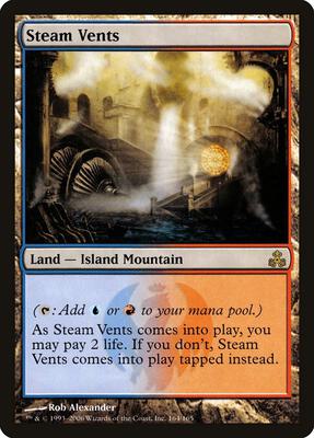 Steam Vents card from Guildpact