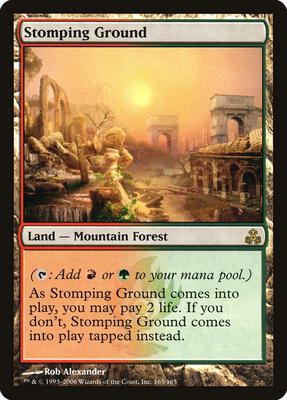 Stomping Ground card from Guildpact