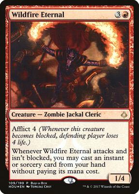 Wildfire Eternal card from Buy-A-Box Promos