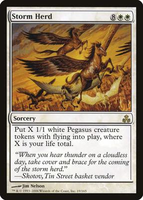 Storm Herd card from Guildpact