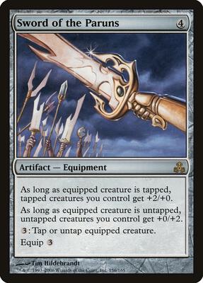 Sword of the Paruns card from Guildpact