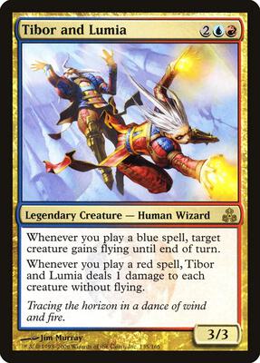 Tibor and Lumia card from Guildpact