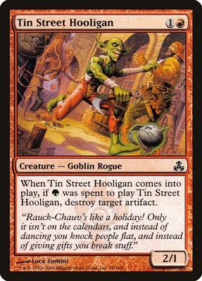 Tin Street Hooligan card from Guildpact