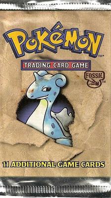 Fossil Booster Pack [Unlimited Edition] card from Fossil
