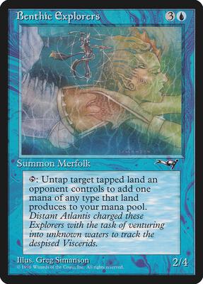 Benthic Explorers card from Alliances