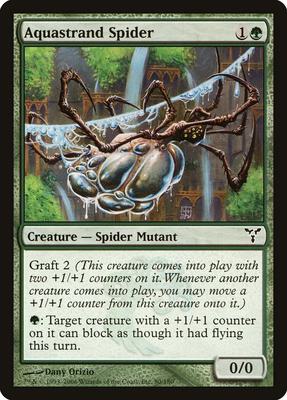 Aquastrand Spider card from Dissension