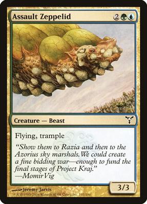 Assault Zeppelid card from Dissension