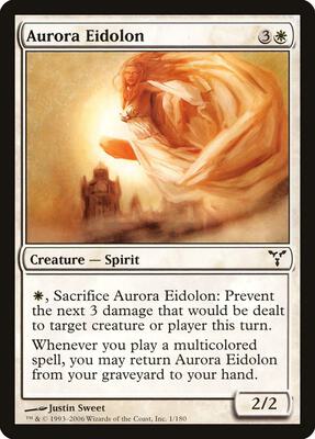 Aurora Eidolon card from Dissension